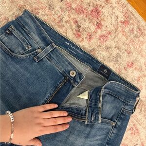 AG Adriano Goldschmied High Rise Blue Jeans